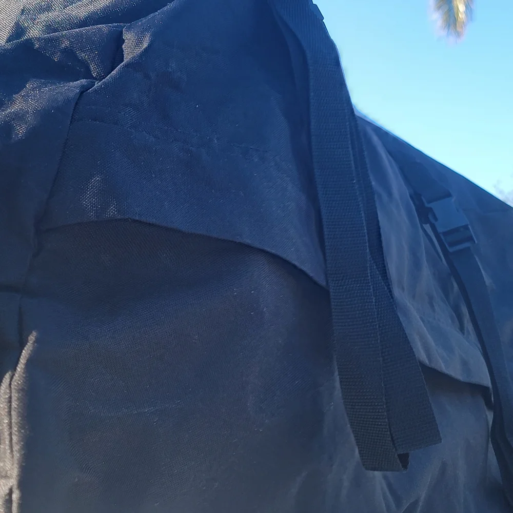 Traveling Black Roof Cargo Bag